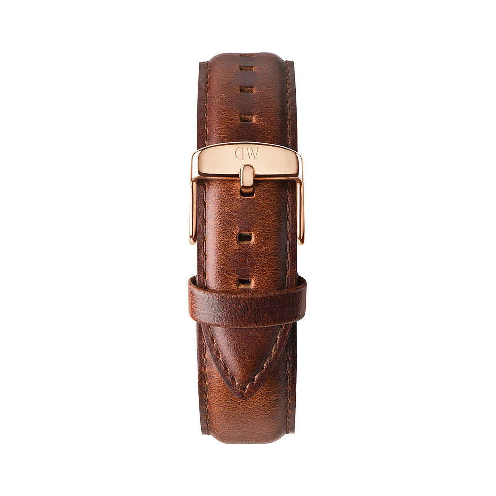  Shop Authentic Daniel Wellington Dapper St Mawes White Dial Brown Leather Strap Watch For Men - DW00100083 - Luxxuri