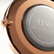  Shop Authentic Daniel Wellington Bristol Black Dial Brown Leather Strap Watch For Men - DW00100125 - Luxxuri