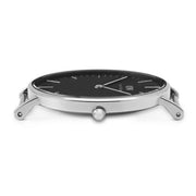  Shop Authentic Daniel Wellington Classic Reading Black Dial Black Leather Strap Watch For Men - DW00100135 - Luxxuri