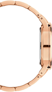  Shop Authentic Daniel Wellington Iconic Link White Dial Rose Gold Steel Strap Watch For Women - DW00100209 - Luxxuri