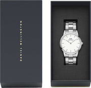  Shop Authentic Daniel Wellington Iconic White Dial Silver Steel Strap Watch For Men - DW00100341 - Luxxuri