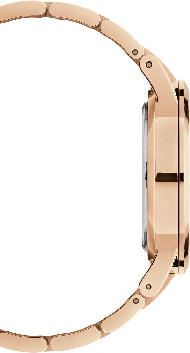  Shop Authentic Daniel Wellington Iconic Link Black Dial Rose Gold Steel Strap Watch For Men - DW00100344 - Luxxuri