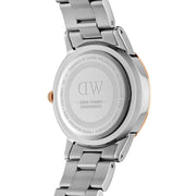  Shop Authentic Daniel Wellington Iconic Link Pink Dial Silver Steel Strap Watch For Women - DW00100327 - Luxxuri