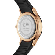  Shop Authentic Daniel Wellington Iconic Motion Black Dial Black Rubber Strap Watch For Men - DW00100425 - Luxxuri