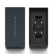  Shop Authentic Daniel Wellington Iconic Motion Black Dial Black Rubber Strap Watch For Men - DW00100425 - Luxxuri