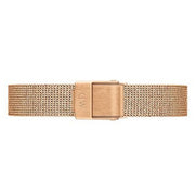  Shop Authentic Daniel Wellington Petite Pressed Melrose Black Dial Rose Gold Mesh Strap Watch For Women - DW00100440 - Luxxuri
