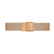 Shop Authentic Daniel Wellington Petite Pressed Melrose White Dial Gold Mesh Bracelet Watch For Women - DW00100447 - Luxxuri