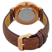  Shop Authentic Daniel Wellington Classic Bristol Black Dial Brown Leather Strap Watch for Men - DW00100137 - Luxxuri