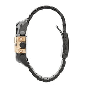  Shop Authentic Diesel Mega Chief Black Dial Black Steel Strap Watch For Men - DZ4309 - Luxxuri