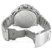 Shop Authentic Diesel Mega Chief Chronograph Blue Dial Silver Steel Strap Watch For Men - DZ4417 - Luxxuri