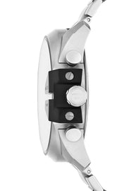  Shop Authentic Diesel Mega Chief Chronograph Silver Dial Silver Steel Strap Watch For Men - DZ4501 - Luxxuri