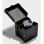  Shop Authentic Diesel Mega Chief Quartz Black Dial Grey Leather Strap Watch For Men - DZ4523 - Luxxuri