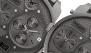  Shop Authentic Diesel Mr Daddy 1.0 Gray Dial Gray Stainless Steel Watch For Men - DZ7247 - Luxxuri