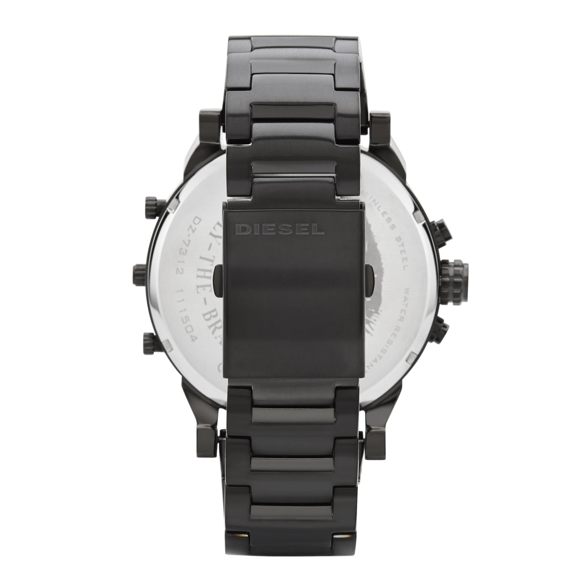  Shop Authentic Diesel Mr Daddy 2.0 Chronograph Black Dial Black Stainless Steel Watch For Men - DZ7396 - Luxxuri