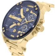  Shop Authentic Diesel Mr Daddy 2.0 Black Dial Gold Stainless Steel Watch For Men - DZ7333 - Luxxuri