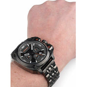  Shop Authentic Diesel BAMF Chronograph Gray Dial Gray Steel Strap Watch For Men - DZ7344 - Luxxuri