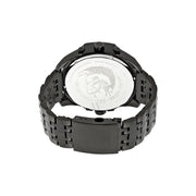  Shop Authentic Diesel Uber Chief Chronograph Red Dial Black Steel Strap Watch For Men - DZ7373 - Luxxuri