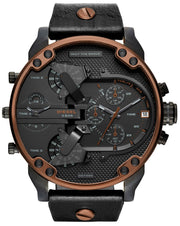  Shop Authentic Diesel Mr Daddy 2.0 Chronograph Black Dial Black Steel Strap Watch For Men - DZ7400 - Luxxuri