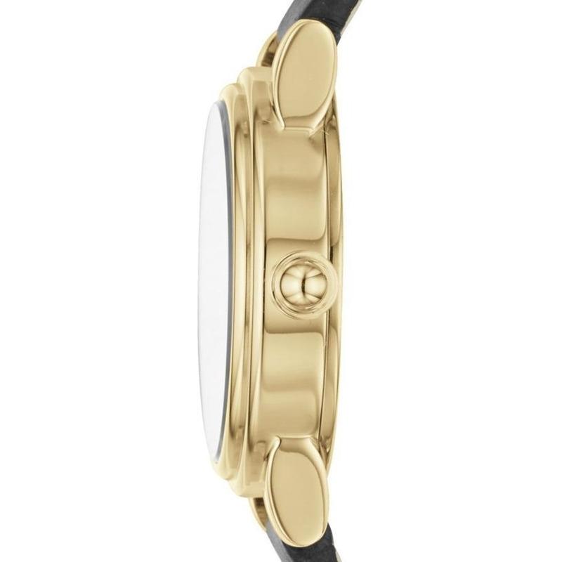  Shop Authentic Marc Jacobs Corie Black Dial Black Leather Strap Watch for Women - MJ1580 - Luxxuri