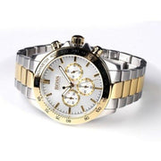  Shop Authentic Hugo Boss Ikon Chronograph Silver Dial Two Tone Steel Strap Watch for Men - 1512960 - Luxxuri