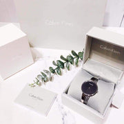  Shop Authentic Calvin Klein Drift Black Dial Silver Steel Strap Watch for Women - K6S2N111 - Luxxuri