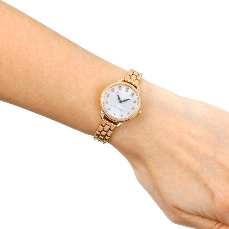  Shop Authentic Marc Jacobs Betty White Dial Rose Gold Steel Strap Watch for Women - MJ3496 - Luxxuri