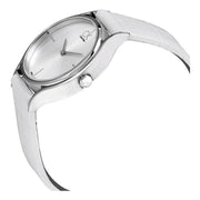  Shop Authentic Calvin Klein Skirt White Dial White Leather Strap Watch for Women - K2U231K6 - Luxxuri