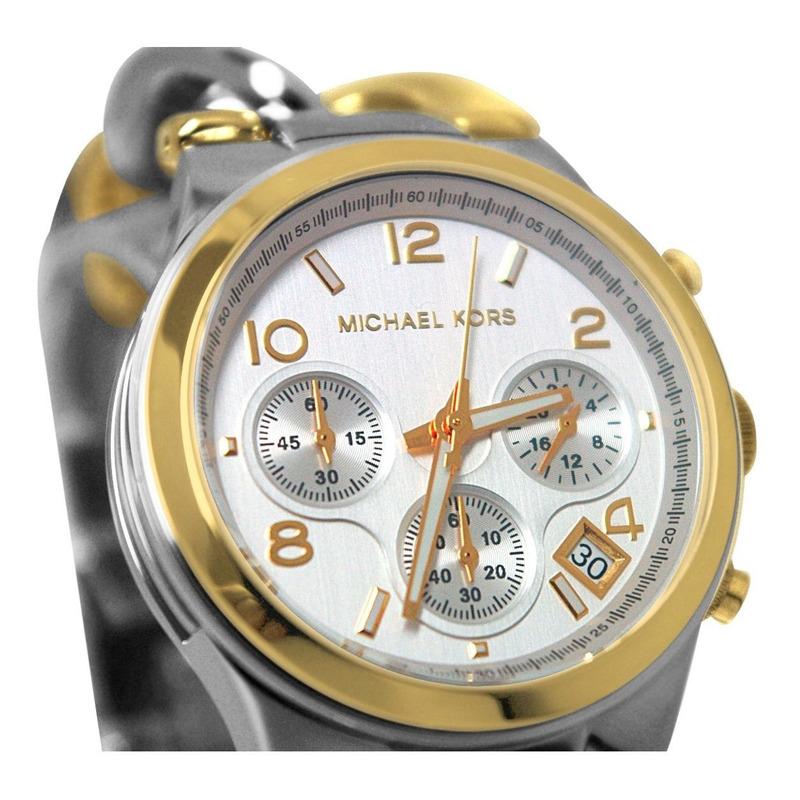 Shop Authentic Michael Kors Runway White Dial Two Tone Steel Strap Watch for Women - MK3199 - Luxxuri