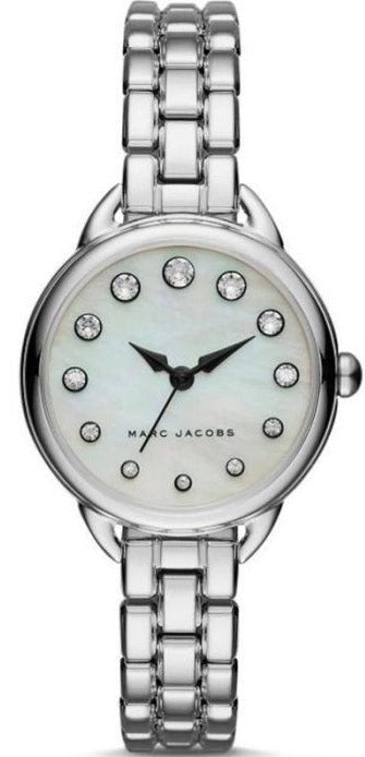  Shop Authentic Marc Jacobs Betty Mother of Pearl White Dial Silver Steel Strap Watch for Women - MJ3510 - Luxxuri