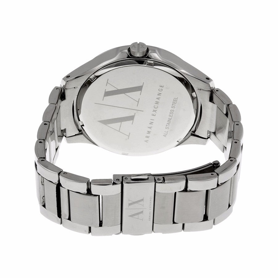  Shop Authentic Armani Exchange Hampton Chronograph Blue Dial Silver Steel Strap Watch For Men - AX2178 - Luxxuri
