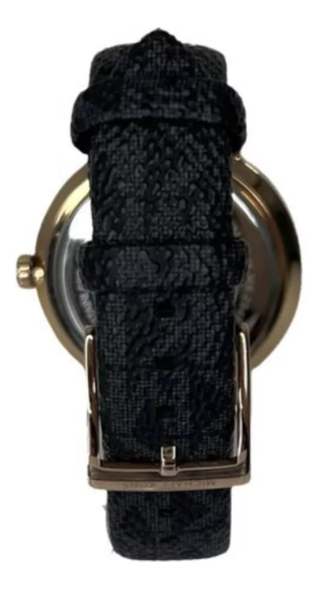  Shop Authentic Michael Kors Addyson Quartz Black Dial Black Leather Strap Watch for Women - MK2948 - Luxxuri