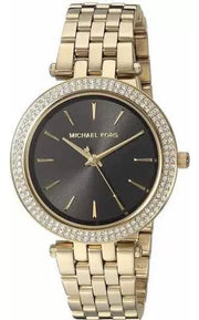  Shop Authentic Michael Kors Mini Darci Quartz Black Dial Gold Steel Strap Watch For Women - MK3738 - Luxxuri