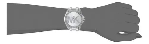  Shop Authentic Michael Kors Bradshaw Quartz Silver Dial Silver Steel Strap Watch For Women - MK6554 - Luxxuri