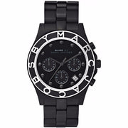  Shop Authentic Marc Jacobs Blade Chronograph Black Dial Black Steel Strap Watch for Women - MBM3083 - Luxxuri