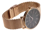  Shop Authentic Michael Kors Pyper Analog Black Dial Rose Gold Mesh Strap Watch For Women - MK4566 - Luxxuri