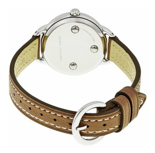  Shop Authentic Marc Jacobs Betty White Dial Brown Leather Strap Watch for Women - MJ1480 - Luxxuri