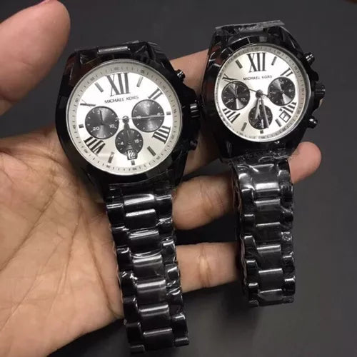  Shop Authentic Michael Kors Bradshaw Chronograph Quartz White Dial Grey Steel Strap Watch For Men - MK5952 - Luxxuri