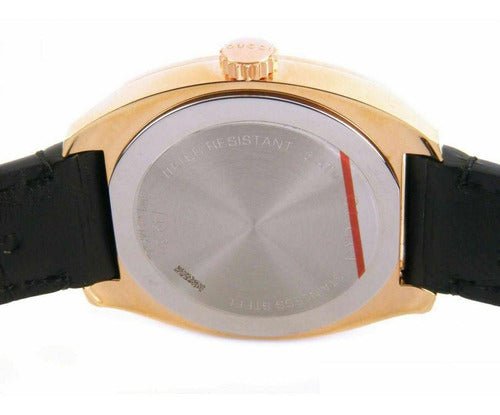  Shop Authentic Gucci GG2570 Quartz Black Dial Black Leather Strap Watch For Men - YA142309 - Luxxuri