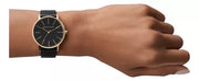  Shop Authentic Armani Exchange Lola Three Hand Black Dial Black Mesh Strap Watch For Women - AX5548 - Luxxuri