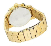  Shop Authentic Guess Mini Sunrise Quartz Gold Dial Gold Steel Strap Watch For Women - W0448L2 - Luxxuri
