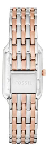  Shop Authentic Fossil Raquel Three Hand White Dial Two Tone Steel Strap Watch For Women - ES5222 - Luxxuri