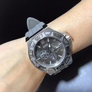  Shop Authentic Guess Force Grey Dial Grey Rubber Strap Watch For Men - W0674G8 - Luxxuri