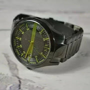  Shop Authentic Armani Exchange Hampton Black Dial Black Steel Strap Watch For Men - AX2407 - Luxxuri