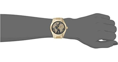  Shop Authentic Michael Kors Layton Pave Blue Dial Gold Steel Strap Watch for Women - MK6243 - Luxxuri