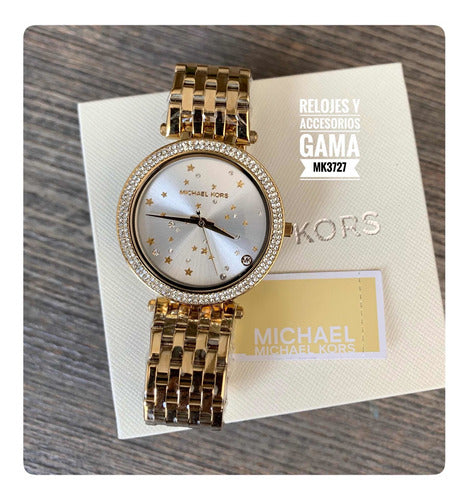  Shop Authentic Michael Kors Darci White Dial Gold Steel Strap Watch for Women - MK3727 - Luxxuri