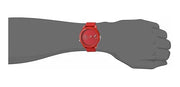  Shop Authentic Tommy Hilfiger Denim Quartz Red Dial Red Rubber Strap Watch for Men - 1791323 - Luxxuri