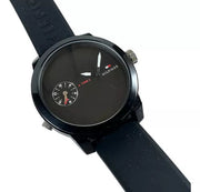  Shop Authentic Tommy Hilfiger Denim Black Dial Black Rubber Strap Watch for Men - 1791326 - Luxxuri