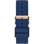  Shop Authentic Guess Zena Blue Dial Blue Silicone Strap Watch For Women - W1049L2 - Luxxuri