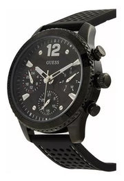  Shop Authentic Guess Marina Chronograph Black Dial Black Rubber Strap Watch for Women - W1025L3 - Luxxuri
