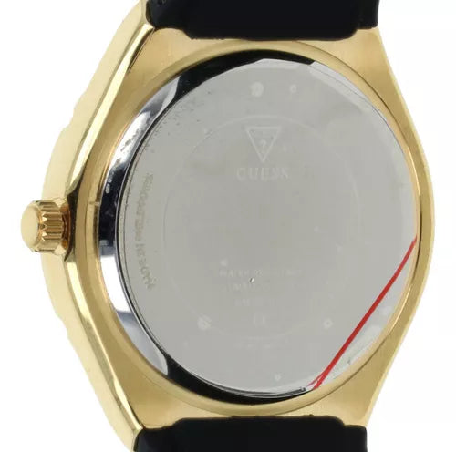  Shop Authentic Guess Cosmo Diamonds Gold Dial Black Rubber Strap Watch for Women - GW0034L1 - Luxxuri